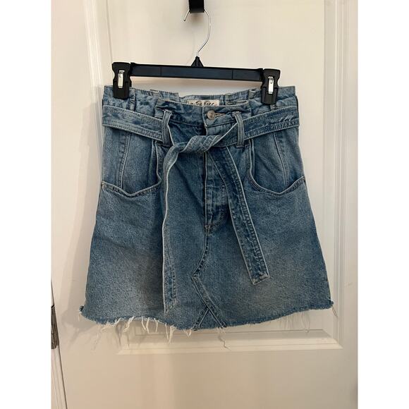 We the free East Of Eden Mini Skirt 28 high-rise Cotton academia Boho Party chic - Picture 3 of 11